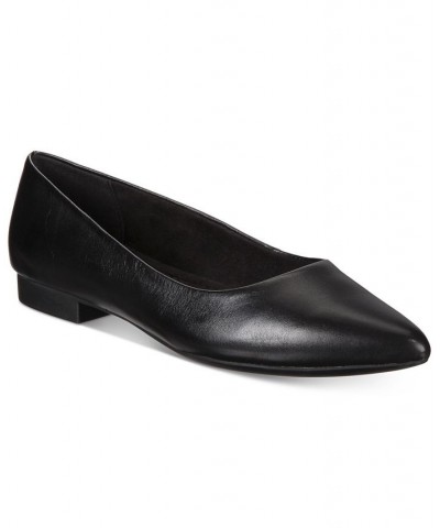 Vivien Pointed-Toe Flats Black $51.70 Shoes