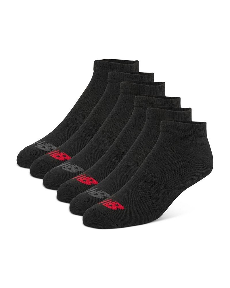 Men's 6-Pk. Athletic Quarter Socks Black $10.12 Socks