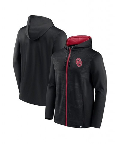 Men's Branded Black Oklahoma Sooners Ball Carrier Full-Zip Hoodie $36.00 Sweatshirt