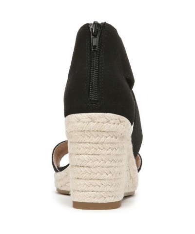 Thrive Wedge Espadrilles Black $41.40 Shoes