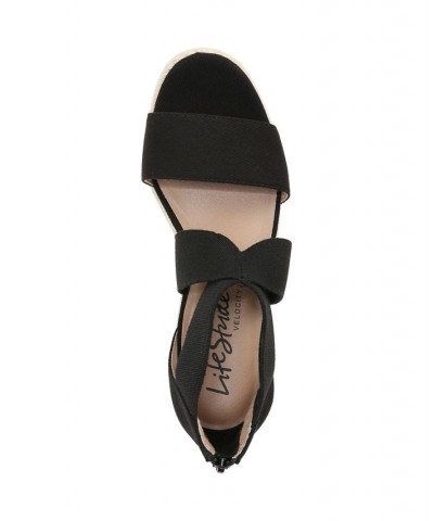 Thrive Wedge Espadrilles Black $41.40 Shoes