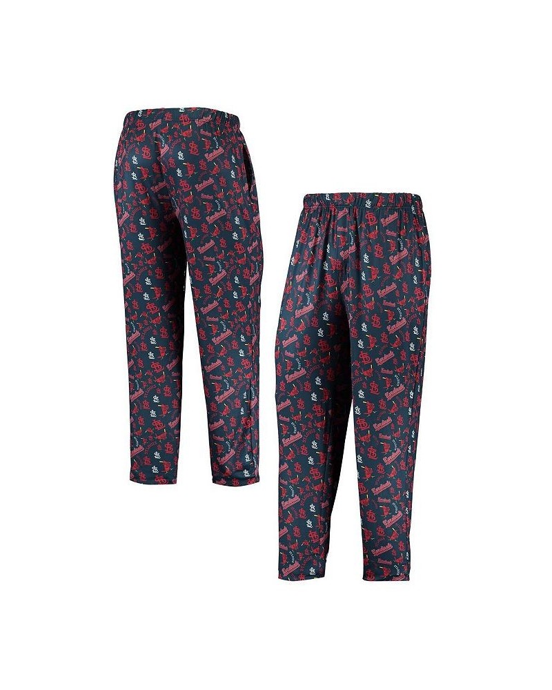 Men's Navy St. Louis Cardinals Cooperstown Collection Repeat Pajama Pants $23.10 Pajama