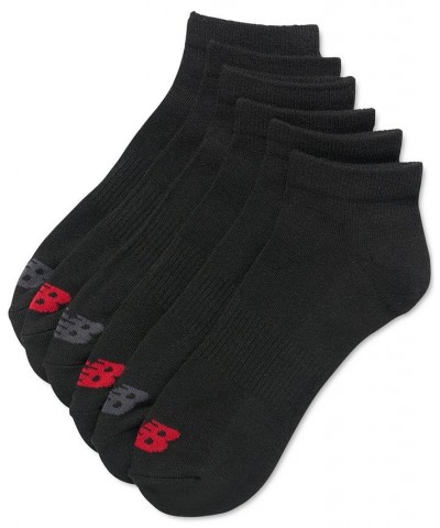 Men's 6-Pk. Athletic Quarter Socks Black $10.12 Socks