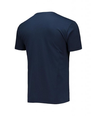 Men's Navy Tennessee Titans Slant T-shirt $18.45 T-Shirts