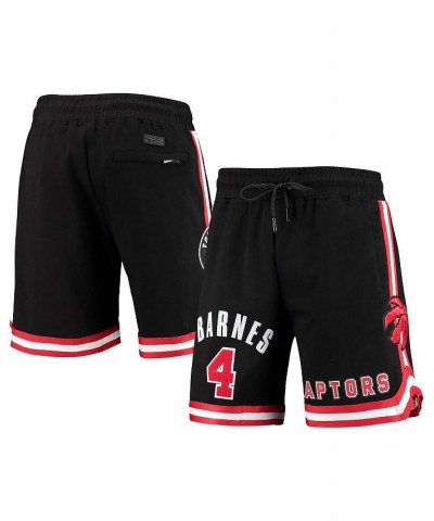 Men's Scottie Barnes Black Toronto Raptors Player Replica Shorts $39.56 Shorts