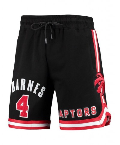 Men's Scottie Barnes Black Toronto Raptors Player Replica Shorts $39.56 Shorts