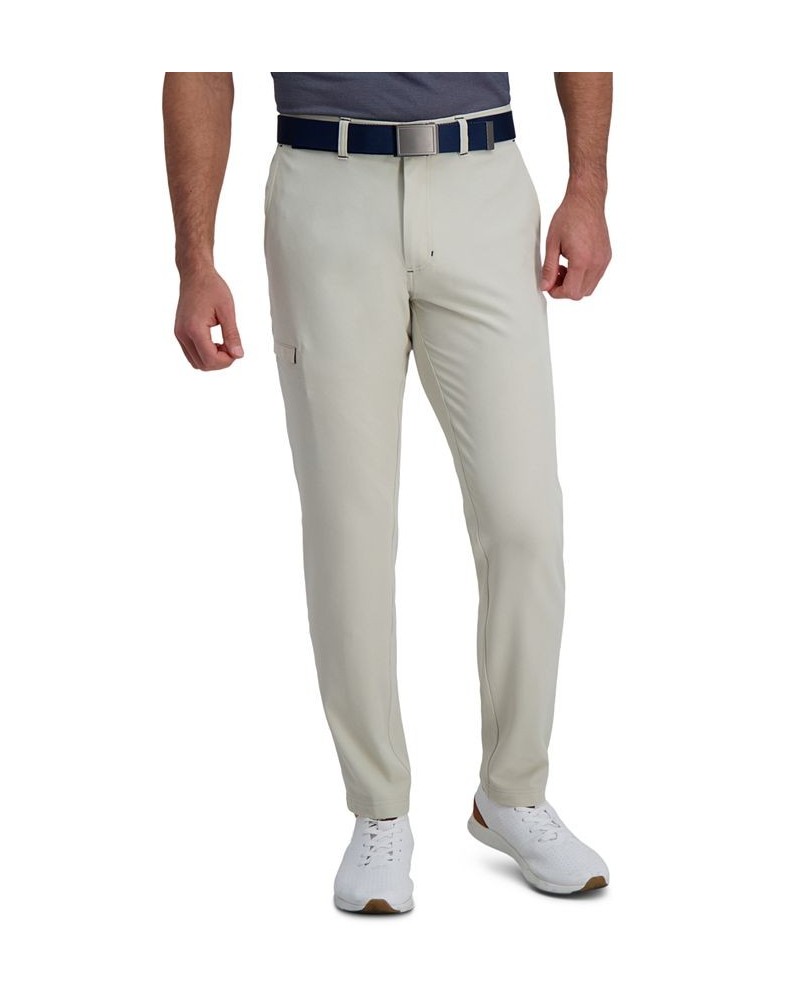 The Active Series™ Slim-Straight Fit Flat Front Urban Pant Beige $28.04 Pants