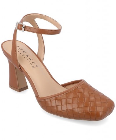 Women's Moriah Heel Brown $47.00 Shoes