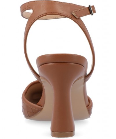 Women's Moriah Heel Brown $47.00 Shoes