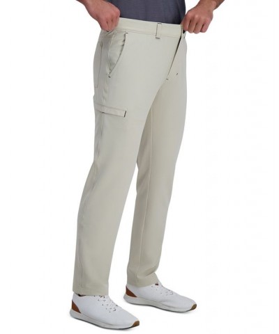 The Active Series™ Slim-Straight Fit Flat Front Urban Pant Beige $28.04 Pants