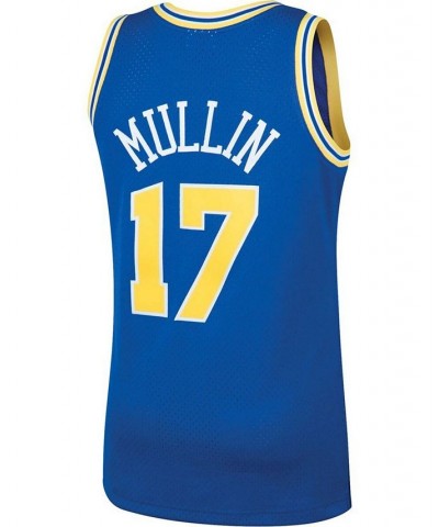 Men's Chris Mullin Royal Golden State Warriors 1993-94 Hardwood Classics Swingman Player Jersey $46.40 Jersey