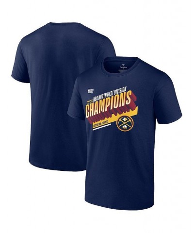 Men's Branded Navy Denver Nuggets 2023 Northwest Division Champions Locker Room T-shirt $27.49 T-Shirts