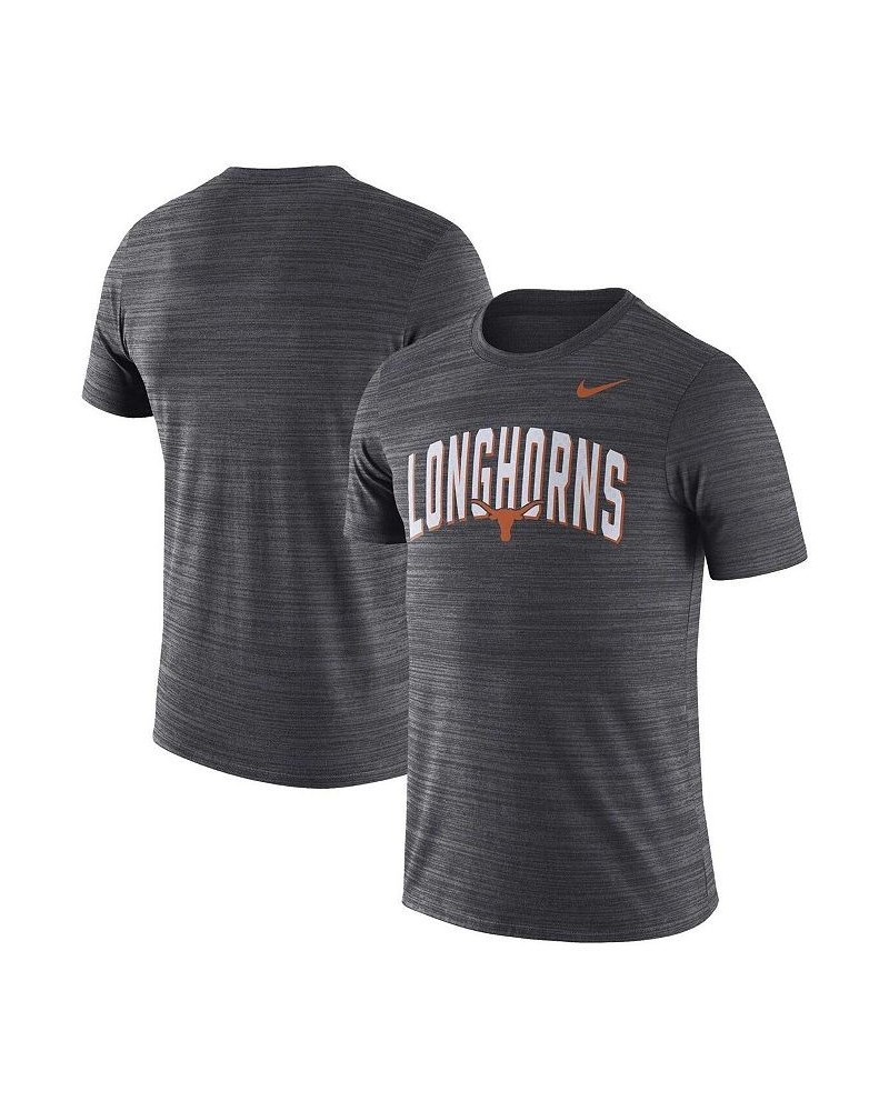 Men's Black Texas Longhorns 2022 Game Day Sideline Velocity Performance T-shirt $21.00 T-Shirts