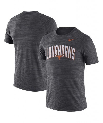 Men's Black Texas Longhorns 2022 Game Day Sideline Velocity Performance T-shirt $21.00 T-Shirts