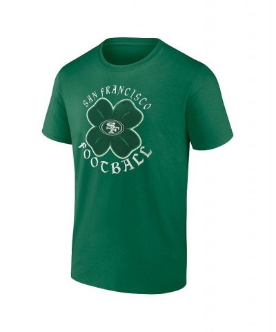 Men's Branded Kelly Green San Francisco 49ers Celtic Clover T-shirt $15.19 T-Shirts