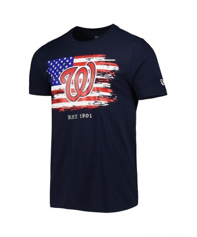 Men's Navy Washington Nationals 4th of July Jersey T-shirt $25.91 T-Shirts