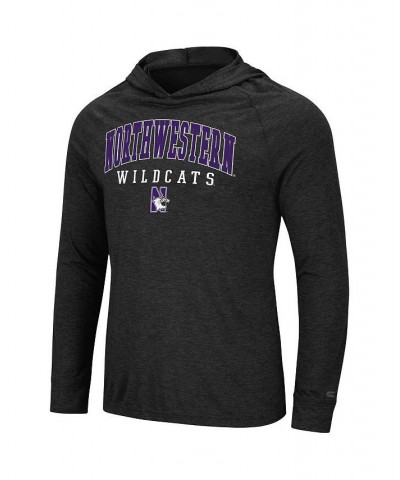 Men's Charcoal Northwestern Wildcats Campus Long Sleeve Hooded T-shirt $23.39 T-Shirts