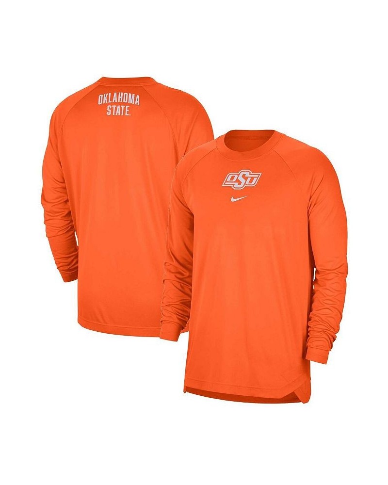 Men's Orange Oklahoma State Cowboys Basketball Spotlight Performance Raglan T-shirt $30.80 T-Shirts