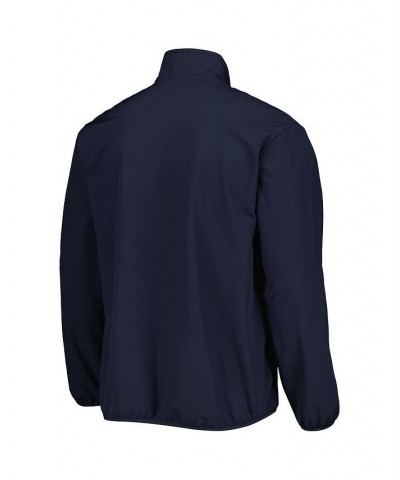 Men's Navy Seattle Kraken COLD.RDY Quarter-Zip Jacket $37.40 Jackets