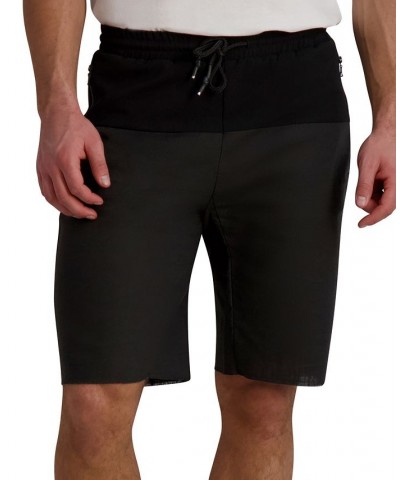 Men's Drawstring Cargo Shorts Black $47.70 Shorts