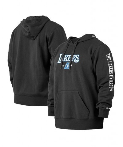 Men's Black Los Angeles Lakers 2021/22 City Edition Big and Tall Pullover Hoodie $28.38 Sweatshirt