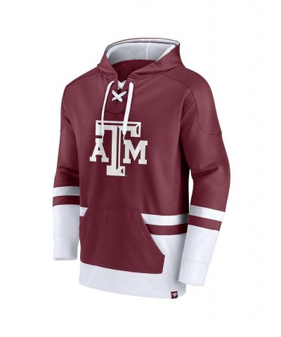 Men's Branded Maroon Texas A&M Aggies First Battle Pullover Hoodie $40.49 Sweatshirt