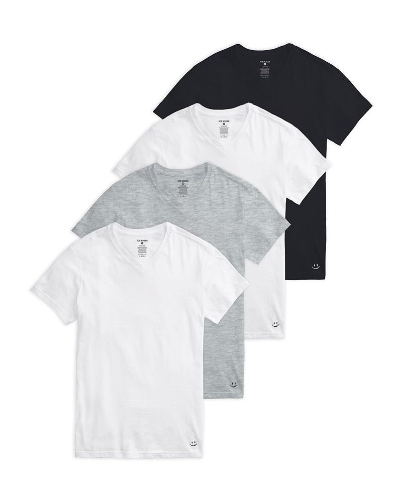 Men's V-Neck T-shirt, Pack of 4 $27.30 Undershirt