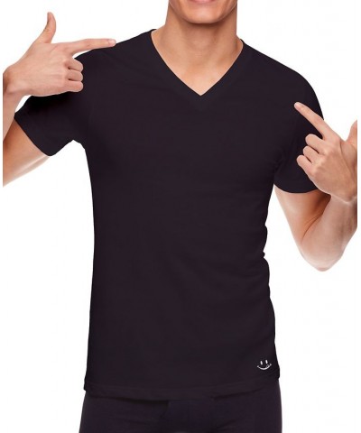 Men's V-Neck T-shirt, Pack of 4 $27.30 Undershirt