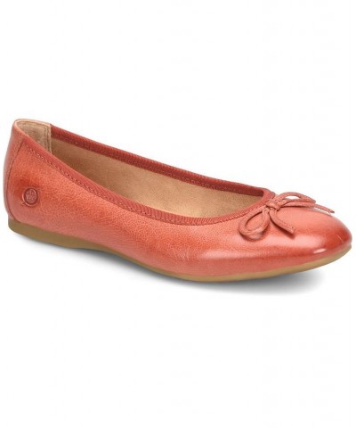 Women's Brin Comfort Flats Brown $49.50 Shoes