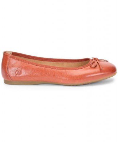 Women's Brin Comfort Flats Brown $49.50 Shoes