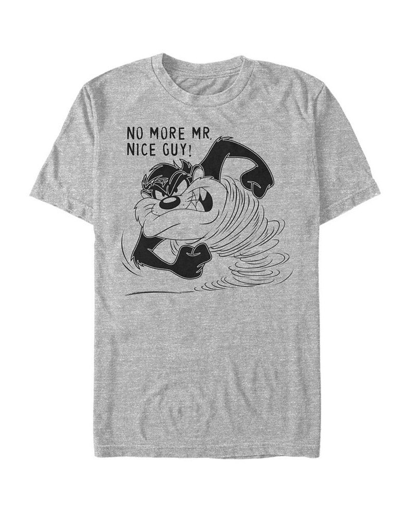 Looney Tunes Men's Tasmanian Devil Taz No More Mr. Nice Guy Short Sleeve T-Shirt $17.84 T-Shirts