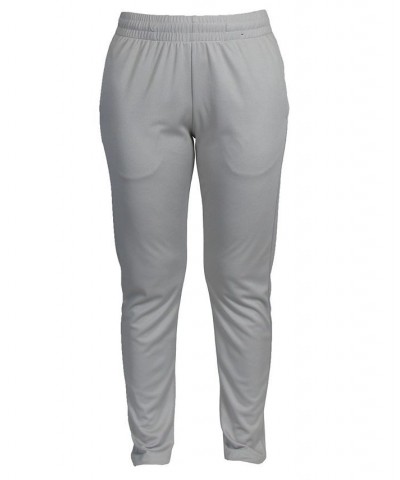 Men's Dry Fit Moisture Wicking Performance Active Pants Silver $18.36 Pants