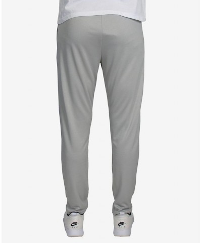 Men's Dry Fit Moisture Wicking Performance Active Pants Silver $18.36 Pants