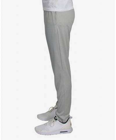 Men's Dry Fit Moisture Wicking Performance Active Pants Silver $18.36 Pants