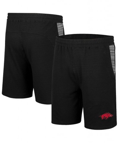 Men's Black Arkansas Razorbacks Wild Party Shorts $23.59 Shorts