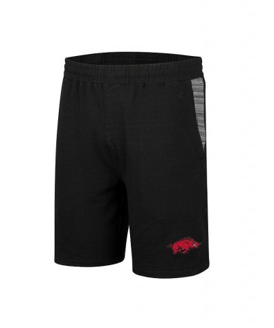 Men's Black Arkansas Razorbacks Wild Party Shorts $23.59 Shorts