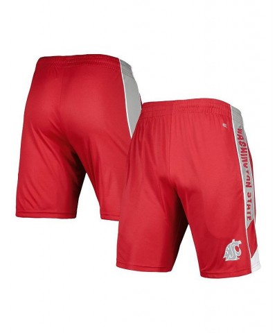 Men's Crimson Washington State Cougars Pool Time Shorts $19.35 Shorts