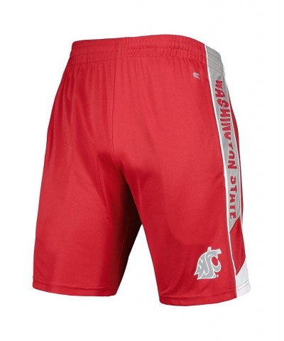 Men's Crimson Washington State Cougars Pool Time Shorts $19.35 Shorts