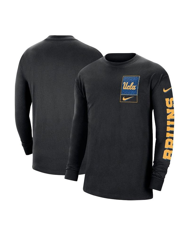 Men's Black UCLA Bruins Seasonal Max90 2-Hit Long Sleeve T-shirt $25.99 T-Shirts