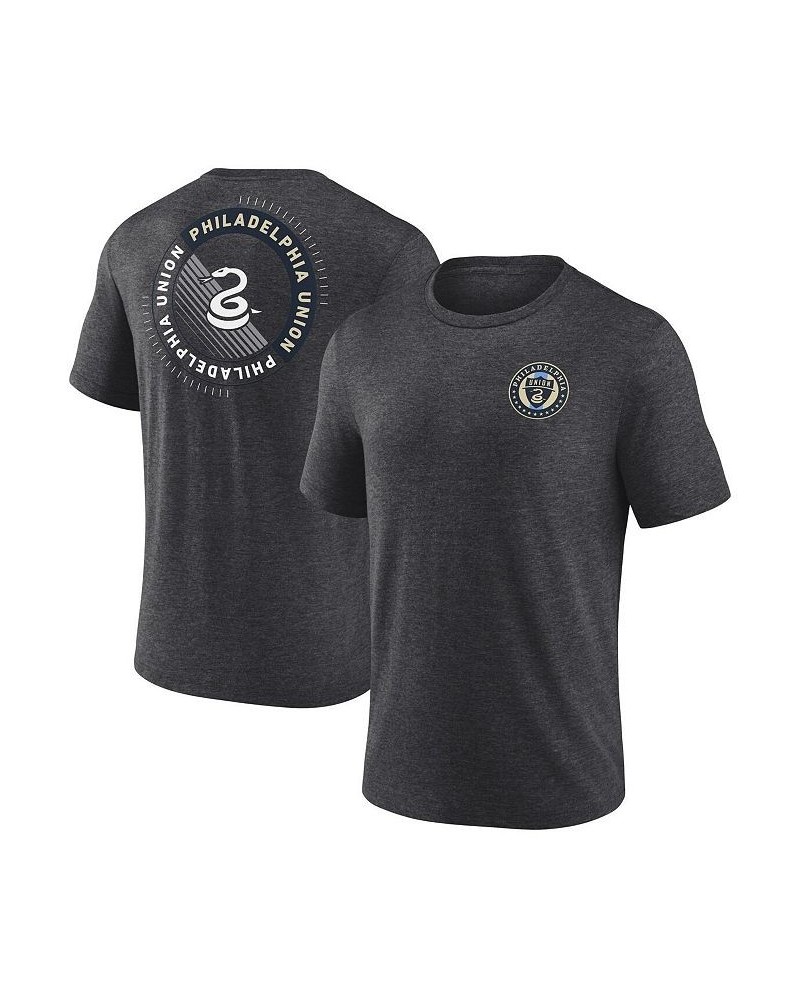 Men's Branded Charcoal Philadelphia Union Full Circle Tri-Blend T-shirt $25.64 T-Shirts