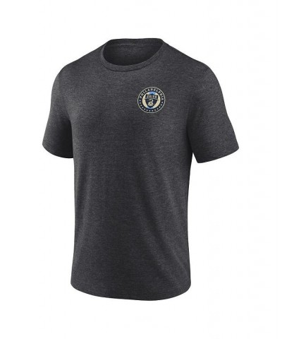 Men's Branded Charcoal Philadelphia Union Full Circle Tri-Blend T-shirt $25.64 T-Shirts