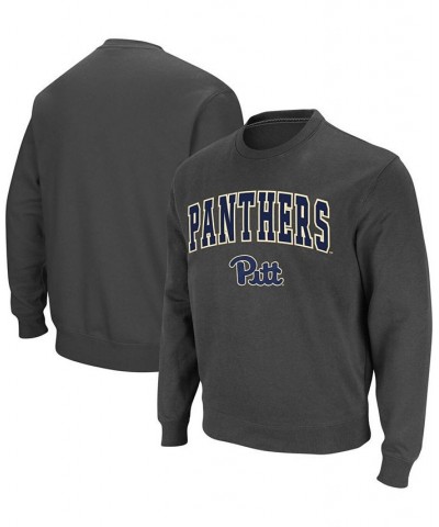 Men's Charcoal Pitt Panthers Arch Logo Sweatshirt $28.80 Sweatshirt