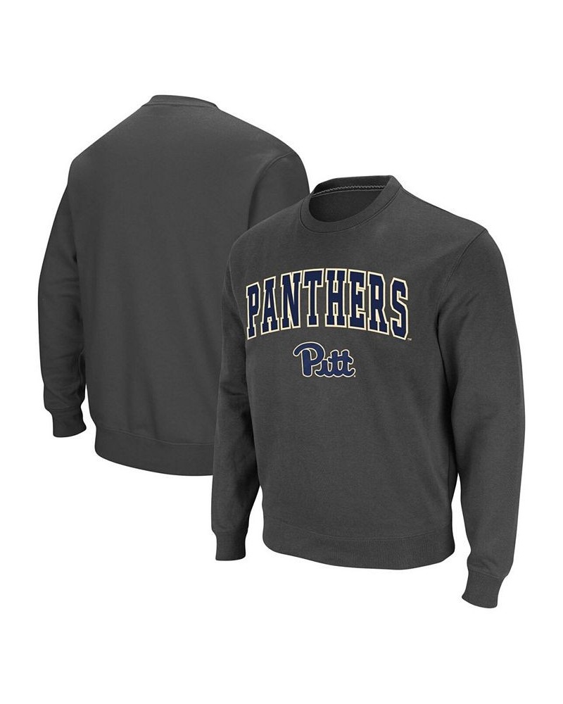 Men's Charcoal Pitt Panthers Arch Logo Sweatshirt $28.80 Sweatshirt