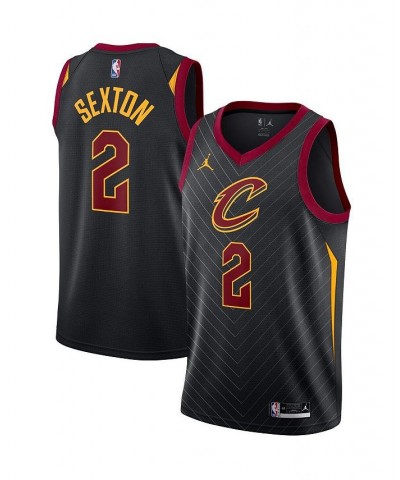 Men's Collin Sexton Black Cleveland Cavaliers 2020/21 Swingman Jersey - Statement Edition $49.67 Jersey