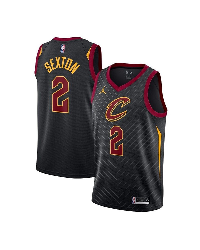 Men's Collin Sexton Black Cleveland Cavaliers 2020/21 Swingman Jersey - Statement Edition $49.67 Jersey