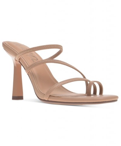 Lenore Strappy Dress Sandals Tan/Beige $32.73 Shoes