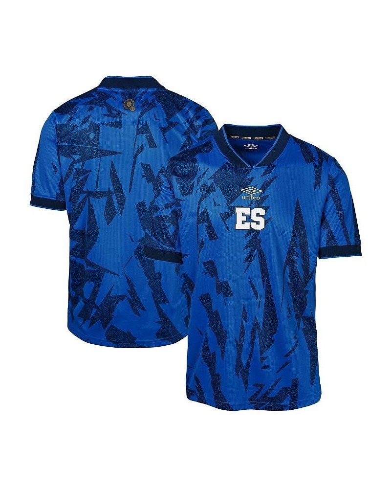 Men's Blue El Salvador National Team 2023 Home Replica Jersey $41.00 Jersey