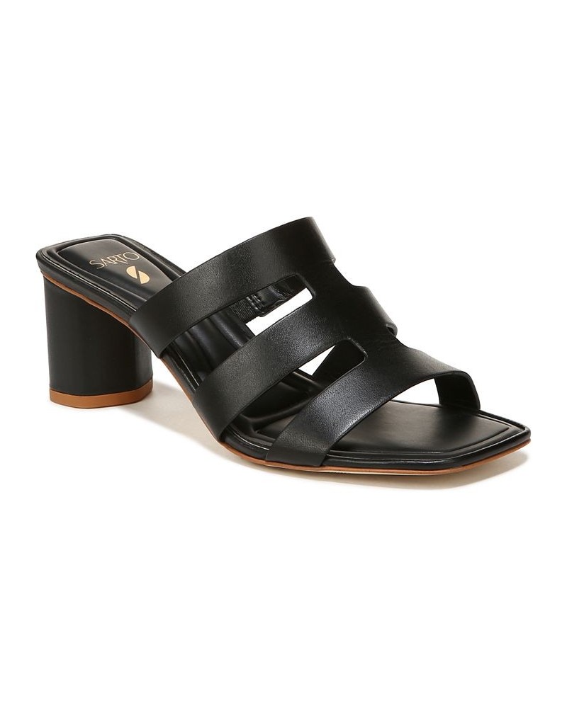 Flexa Carly Slide Sandals Black $72.85 Shoes