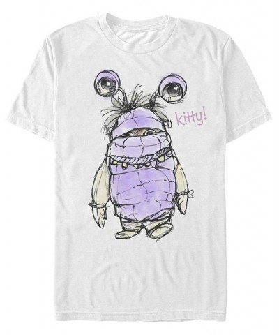 Men's Boo Kitty Short Sleeve Crew T-shirt White $20.64 T-Shirts