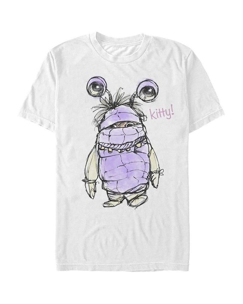 Men's Boo Kitty Short Sleeve Crew T-shirt White $20.64 T-Shirts